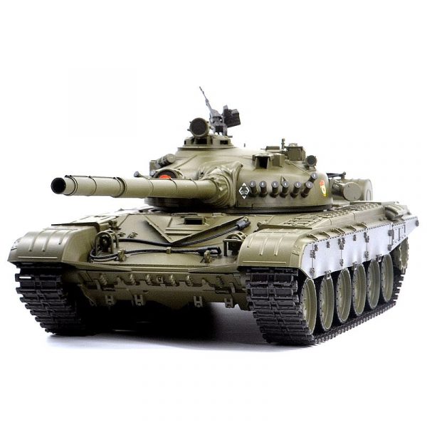 Russia T72 RC Tank 1:16 Scale Model Main Battle Tank (Heng-Long 3939 Plastic Basic Version)
