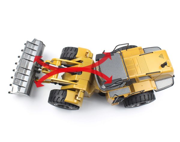 Alloy Parts RC Loader. (Remote Control DieCast Loader Scale Model)