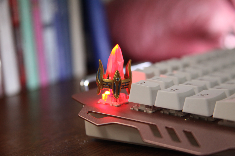 StarCraft II Protoss Pylon Custom Keycap, Backlit Keycap, Artisan Keycap For Cherry MX Switch Mechanical Keyboard