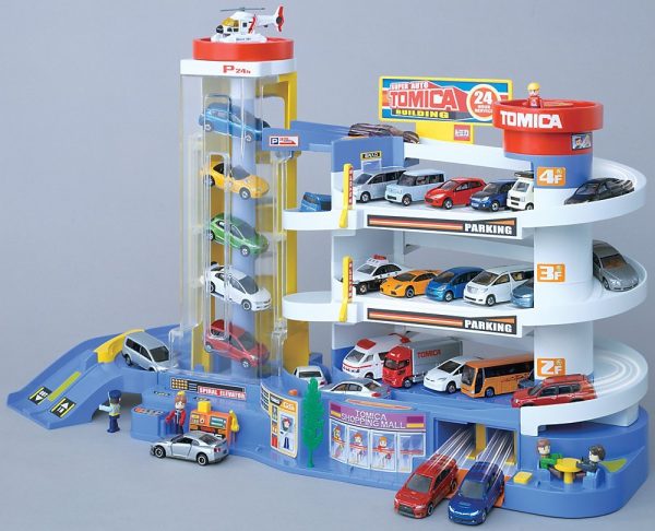 Takara Tomy & Tomica Super Auto Garage Parking Role Playing Game Play Set STEM Toy