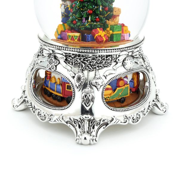 "O Tannenbaum" Christmas Eve Snow Globe Music Box (Musical Box Water Globe / Snow Domes Christmas Present)