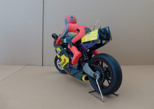 Classic. - "Thunder-Rider" - RC On-Road racing motorcycle. (Full-Metal Motorcycle Frame, 1/5 Scale, 2.4GHz Remote Control)