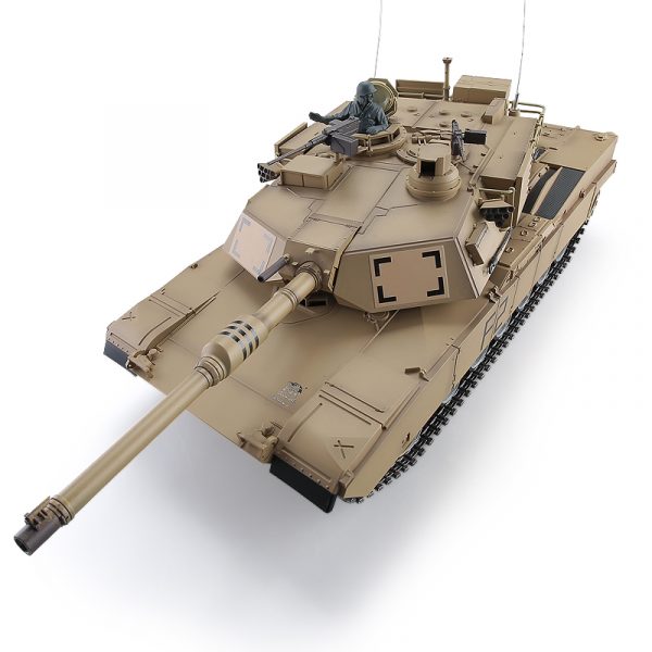 Remote Control M1A2 Abrams Main Battle Tank Scale Model Heng-Long 3918 RC Tank Military Vehicle Model