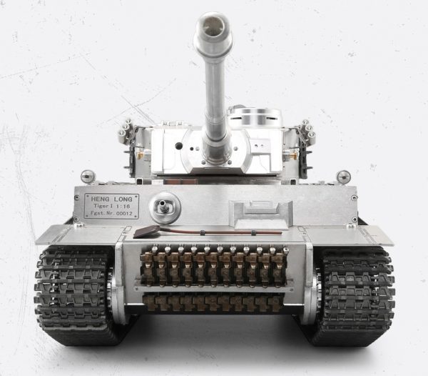 -"Full Metal RC Tank"- Tiger I RC tank 1/16 Scale Model, CNC Precision Manufacturing, Stainless steel alloy, (Panzerkampfwagen VI Tiger Ausf. E RC Panzer)