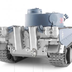 -"Full Metal Chassis"- Panzerkampfwagen VI Tiger Ausf. E RC Panzer, (Tiger I World War II German heavy RC tank Scale Model)