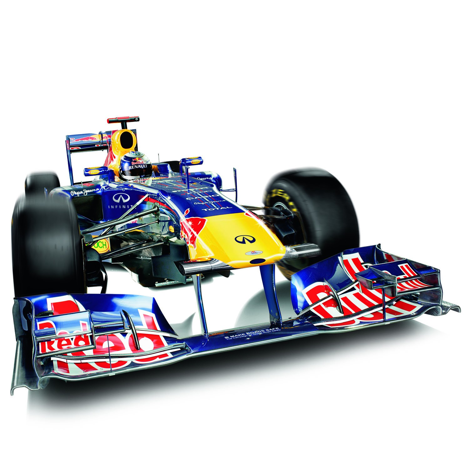  quot Gas Powered RC Car quot Red Bull RB7 Formula One Racing Car 1 7 Scale Model Red Bull Racing RB7 