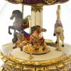 Gorgeous "European style" "Antique style" Carousel (Merry-Go-Round) Music Snow Globe (Musical Water Globe), Charming classical atmosphere.