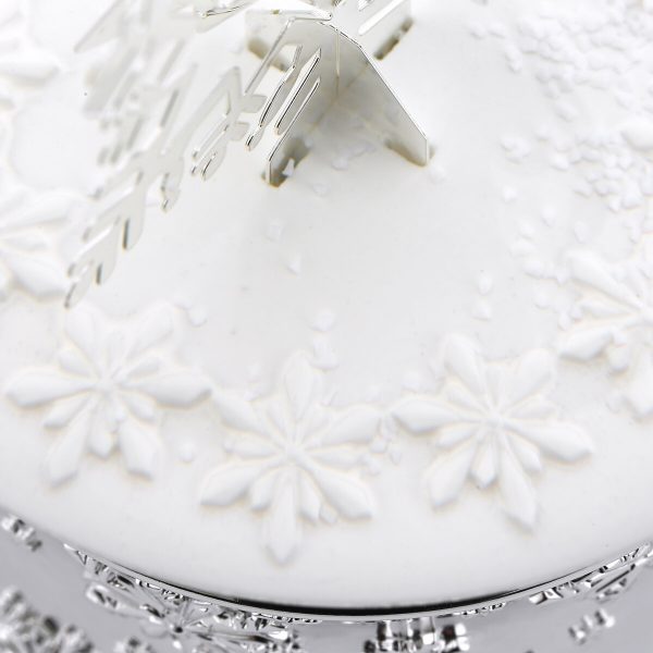 -"Ice World"- Christmas Snow Globe Music Box (Musical Box Water Globe / Snow Domes Christmas Collection)