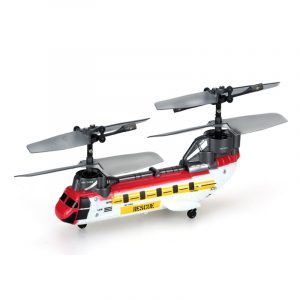 "Super Micro RC Helicopter" Boeing CH-47 Chinook Tandem Rotor Super-mini Remote Control Scale Model Transport Helicopter.