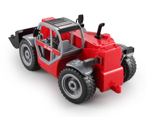 -"Simulation RC Telescopic Loader"- Electric Remote Control Telescopic Forklift Toy (Construction Vehicle toy, Outdoor children's beach toy)