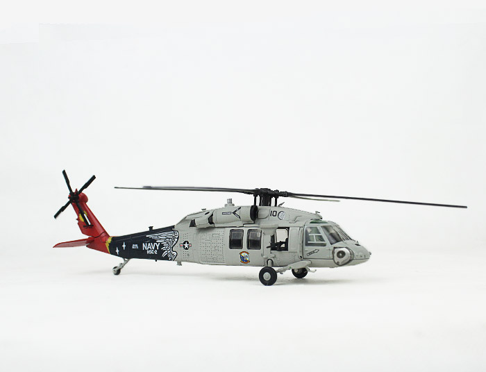 Sikorsky MH-60 Knight Hawks HSC-2 "Fleet Angels" 1:72 Scale Diecast Model Helicopter, (Sikorsky S-70 UH-60 Black Hawk Scale Model)