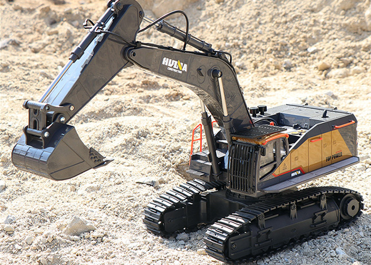 VOLVO EC950EL Remote Control Excavator, 1/14 RC Excavator, Toy Engineering Vehicle, Scale Model Construction Vehicle, Dredging Sand Works
