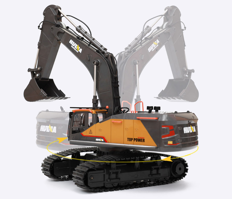 VOLVO EC950EL Remote Control Excavator, 1/14 RC Excavator, Toy Engineering Vehicle, Scale Model Construction Vehicle, Dredging Sand Works