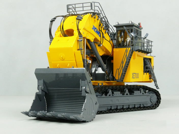 1/50 XCMG Official 700ton Mining Excavator XE7000 Diecast Scale Model. (Construction Vehicles, Heavy Mining Equipment, Mining Machinery, heavy-duty vehicles, construction engineering Scale Model)
