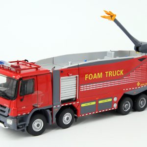 Diecast Cars, 1/50 Diecast Model Car, Mercedes Benz Actros V8 Foam Truck Scale Model Car. Fire Truck Collectible Cars, Diecast Vehicles