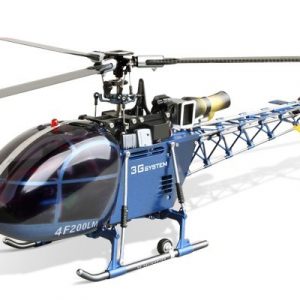 "SA-315A Lama Like Real RC Scale Model Helicopter " Walkera 4F200LM 2.4GHz 3D 6CH Brushless 3-Axis Gyro RC Helicopter 3-Blades Flybarless Metal (RTF) Ready to Fly Heli w/ Devo7 Transmitter