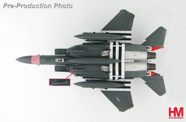 Hobby Master Collector 1/72 Air Power Series HA4518 U.S. Air Force McDonnell Douglas F-15E Strike Eagle "75th D-Day Anniversary scheme" 97-0219, 492nd FS, RAF, 2019 (Airplanes Diecast Model, Military Aircraft Scale Model)