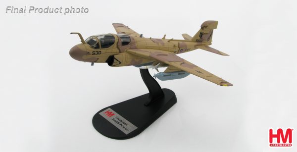 Hobby Master Collector 1/72 Air Power Series HA5002 Grumman EA-6B Prowler 161120, VAQ-133 "Wizards", Bagram Airfield, Afghanistan, 2007 (Airplanes Diecast Model, Military Aircraft Scale Model)