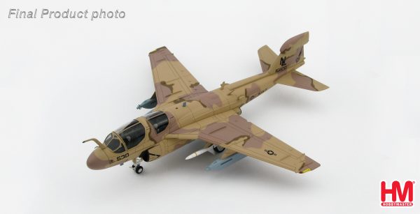 Hobby Master Collector 1/72 Air Power Series HA5002 Grumman EA-6B Prowler 161120, VAQ-133 "Wizards", Bagram Airfield, Afghanistan, 2007 (Airplanes Diecast Model, Military Aircraft Scale Model)