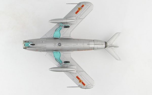 Hobby Master Collector 1/72 Air Power Series HA5906 J-5 Jet Fighter Red 0101, China Air Force (PLAAF), 1956 (Airplanes Diecast Model, Military Aircraft Scale Model)