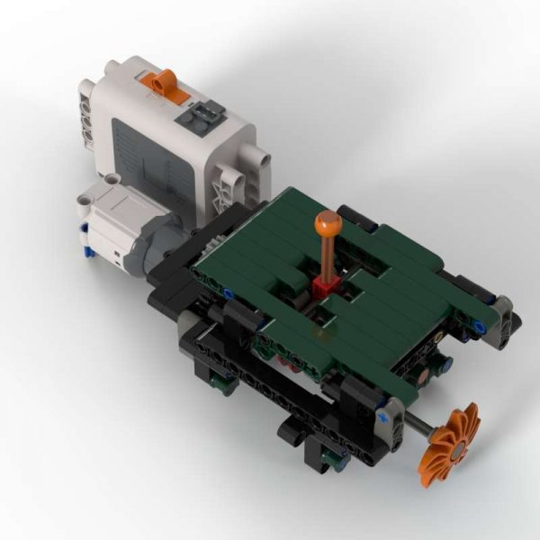 "5+R Gearbox My Own Creation"- Technic MOC "Car Manual Gearbox With Reverse Gear" Custom Bricks. (MOC Custom Bricks, Compatible Building Blocks Bricks)