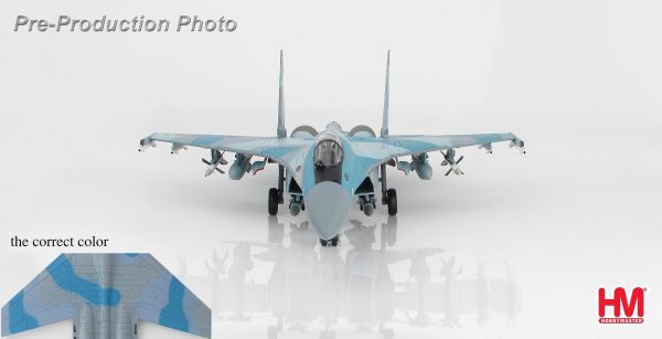 Hobby Master Collector 1/72 Air Power HA5703 Su-35 Flanker-E 61174, CCP Air Force. Russian Sukhoi Su-35 Flanker-E Multi-role air superiority fighter (Military Airplanes Diecast Model, Pre built Aircraft Scale Model)