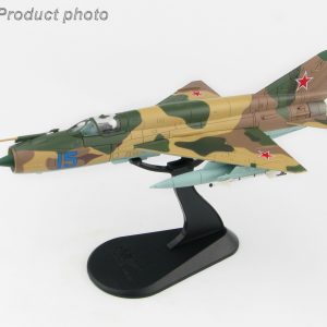 Hobby Master Collector 1/72 Air Power HA0194 Soviet Union Air Forces Mikoyan-Gurevich MiG-21MT Supersonic Jet Fighter & Interceptor Aircraft, Blue 15, Dolgoye Ledovo, Russia, 1970s (Military Airplanes Diecast Model, Pre built Aircraft Scale Model)