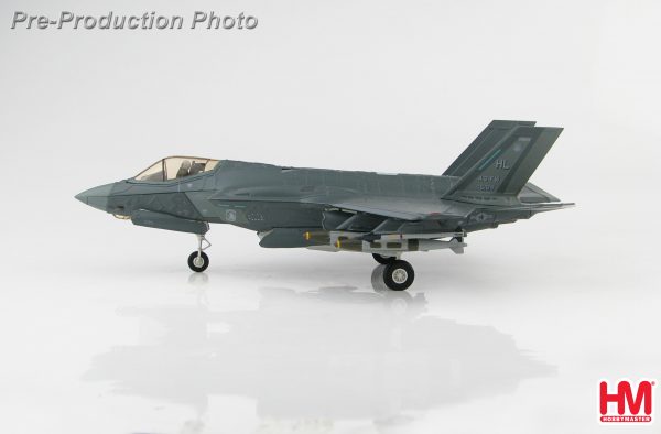 Hobby Master Collector 1/72 Air Power HA4419 US Air Force Lockheed Martin F 35A Lightning II Stealth Multirole Fighter, 15 5194, 466th FS "Diamondbacks", 419th FW, October 2018 . (Military Airplanes Diecast Model, Pre built Aircraft Scale Model)
