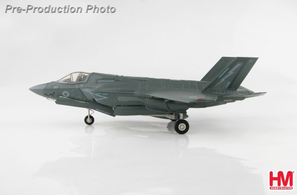 Hobby Master Collector 1/72 Air Power HA4610 F-35B ZM151, UK Lightning Force, 2019, Lockheed Martin F-35 Lightning II Short Take-Off and Vertical-Landing (STOVL) Stealth Multirole Combat Fighter (Military Airplanes Diecast Model, Pre built Aircraft Scale Model)