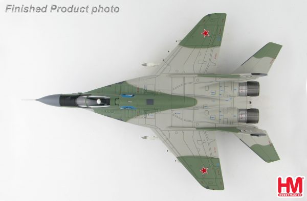 Hobby Master Collector 1/72 Air Power HA6501 Russian Air Force Mikoyan MiG-29 (9-13) Fulcrum-C White 51 Jet Fighter, Borisoglebsk training center, summer 2001 (Military Airplanes Diecast Model, Pre-built Aircraft Scale Model)
