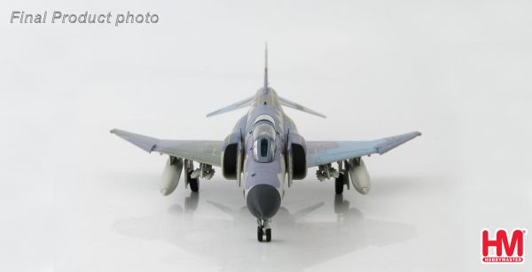 Hobby Master Collector 1/72 Air Power HA1948 McDonnell-Douglas German F- 4F Phantom II 38+33, JG71 "Richthofen" NORM81 Color Scheme. German Air Force McDonnell Douglas F-4 Phantom II supersonic jet interceptor and fighter-bomber (Military Airplanes Diecast Model, Pre built Aircraft Scale Model)