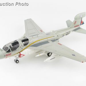 Hobby Master Collector 1/72 Air Power HA5007 United States Navy Northrop Grumman EA-6B Prowler Electronic warfare Attack aircraft, 163890/AJ502, VAQ-134, June 2015 "US Navy Farewell scheme (Military Airplanes Diecast Model, Pre built Aircraft Scale Model)