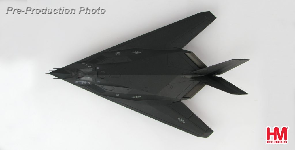 Hobby Master Collector 1/72 Air Power HA5803 Lockheed Martin F-117A "OIF" 88-0842, 8th FS, Holloman AFB, 2003. United States Air Force Lockheed F-117 Nighthawk Stealth attack aircraft (Military Airplanes Diecast Model, Pre built Aircraft Scale Model)