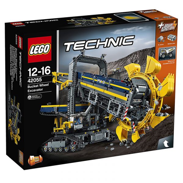 Lego Technic 42055 Bucket Wheel Excavator, 3929 Pieces Building Toy, Building Set, Brick Set (Building Blocks, Building Bricks)