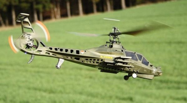 "Boeing–Sikorsky RAH-66 Comanche" Ready to Fly (RTF) Attack Helicopter Scale Model, 2.4GHz, 4CH (4 Channel), Single Rotor, Remote Control Helicopter, Simulation RC Military Helicopter Toy