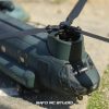 Handmade Transform, 1/55 Scale Boeing CH-47 Chinook Transport Helicopter Miniature Model Convert To RC Helicopter. Scale Model Kits Transformed Into High Fidelity Remote Control Helicopter