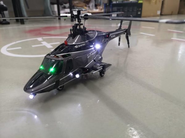 RTF Walkera RC Helicopter Airwolf 200SD3 For Sale, 3-Axis Flybarless Triple Bladed 6CH 2.4GHz Radio Remote Control Brushless 3D Helicopter, Walkera RC Heli With DEVO 7 Transmitter