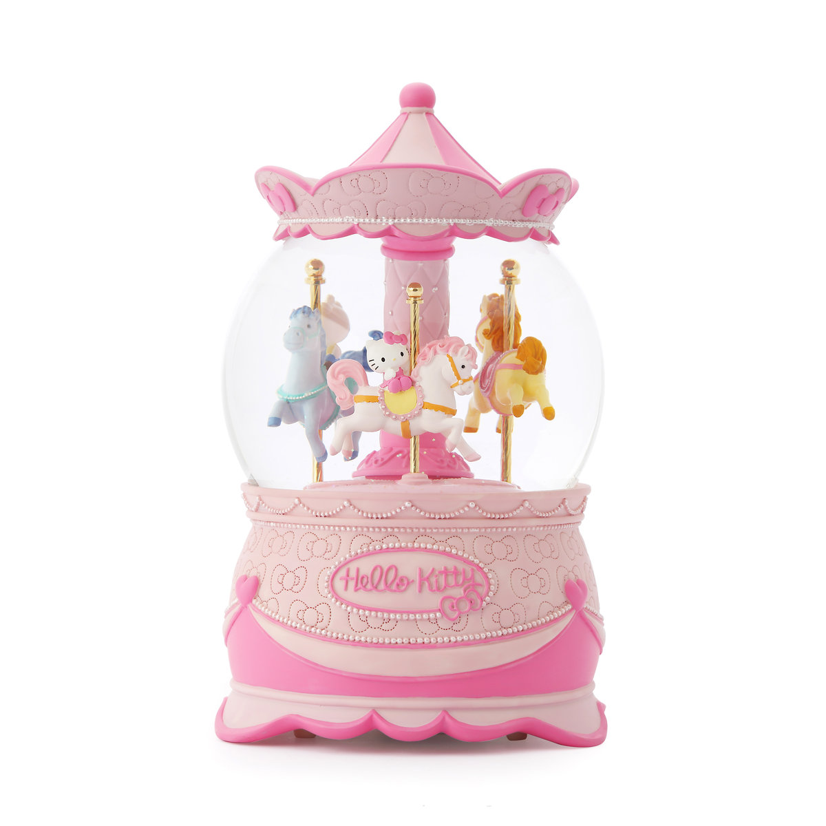 Tiffany & Co. Snow Globe Dome Merry-go-round V.I.P Limited Music Box