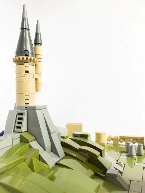 6862 PCS Building Blocks Bricks to build Hogwarts School of Witchcraft and Wizardry Diorama Scene, MOC MOULD KING 22004 Hogwarts School Miniature Scenes Custom Building Blocks, Compatible With 71043 Harry Potter Hogwarts Castle Map 3D Layout Building Blocks Toy Set