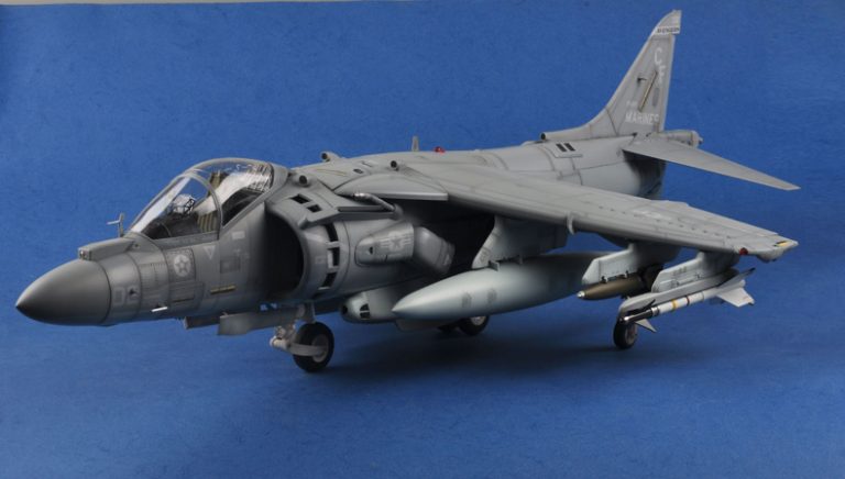 harrier scale model