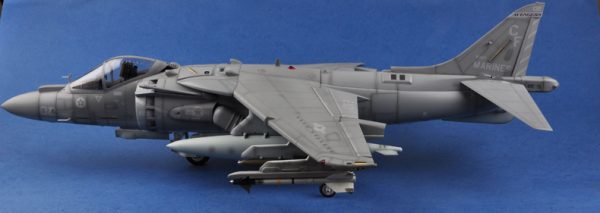 Merit International No. 60027 USMC AV-8B Harrier II Completed (Already Assembled) 1:18 Scale Model, (HOBBY BOSS AIRCRAFT 81804 Plastic Scale Model Kits McDonnell-Douglas AV-8B Harrier II Jet Fighter Aircraft Airplane Finished Model)