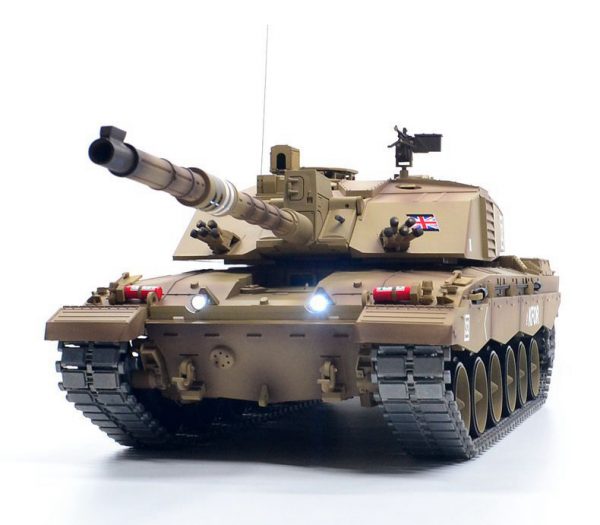 RTR Heng Long 3908-1 UK Challenger II 1/16 Scale RC Battle Tank Metal Edition 9