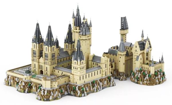 19306 PCS, MOC-30884 Harry Potter: Hogwart's Castle (71043) Epic Extension 12