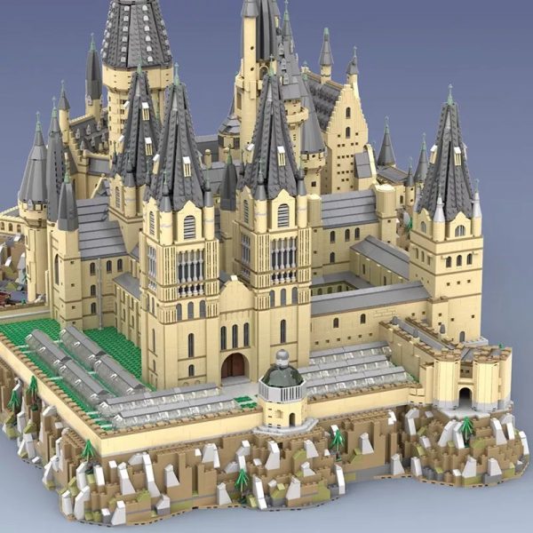 25894 PCS ! Huge All Blocks In One! Harry Potter Hogwarts Castle (71043) Epic Full MOC Building Blocks (Not only Extension!) 9
