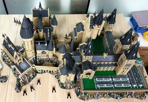 25894 PCS ! Huge All Blocks In One! Harry Potter Hogwarts Castle (71043) Epic Full MOC Building Blocks (Not only Extension!) 5