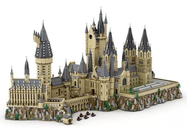 25894 PCS ! Huge All Blocks In One! Harry Potter Hogwarts Castle (71043) Epic Full MOC Building Blocks (Not only Extension!) 15