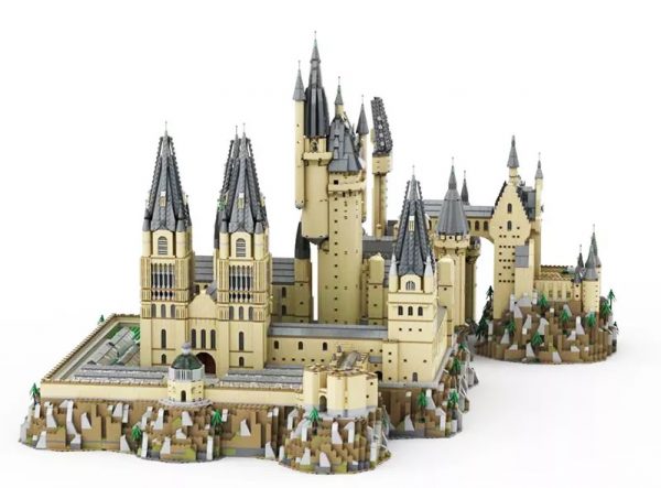 25894 PCS ! Huge All Blocks In One! Harry Potter Hogwarts Castle (71043) Epic Full MOC Building Blocks (Not only Extension!) 14