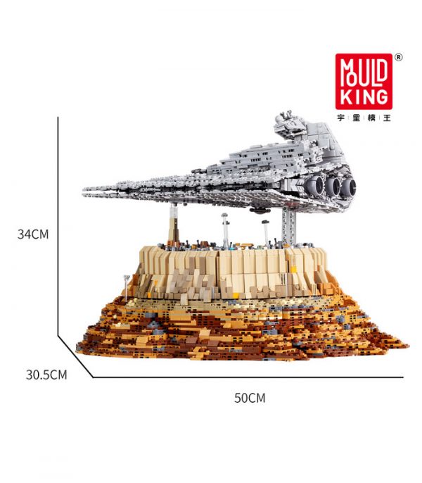 5162 Parts MOULD KING 21007 The Empire Over Jedha City Star Wars Building Blocks Toy Set 4