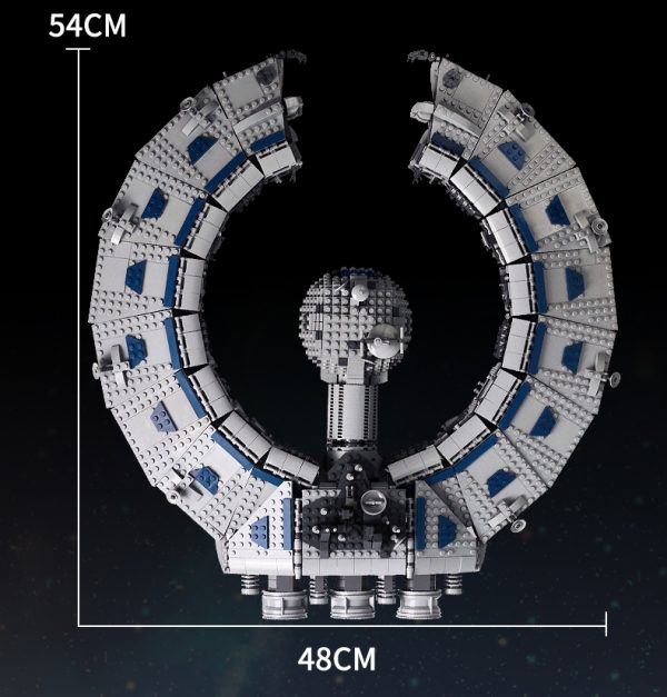 Lucrehulk-class Battleship (Droid Control Ship) MOULD KING 21008 MOC 13056 Star Wars Building Blocks Toy Set 15
