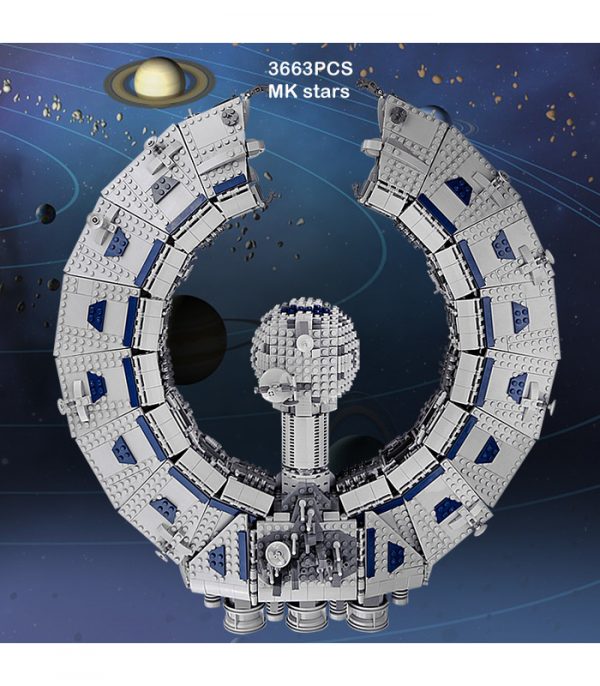 Lucrehulk-class Battleship (Droid Control Ship) MOULD KING 21008 MOC 13056 Star Wars Building Blocks Toy Set 9